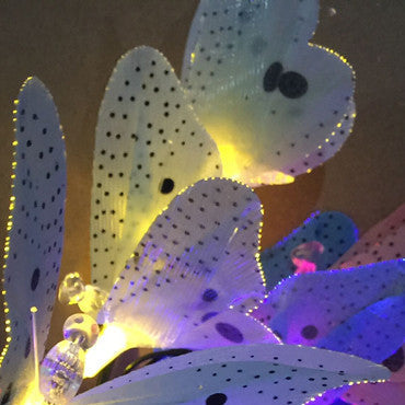 Papillon solaire 12/20 lumières LED guirlande lumineuse extérieure étanche 