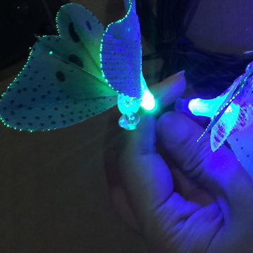 Papillon solaire 12/20 lumières LED guirlande lumineuse extérieure étanche 