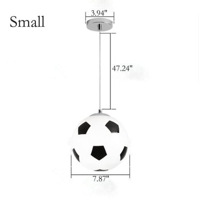 Modern Minimalist Creative Football 1-Light Pendant Light