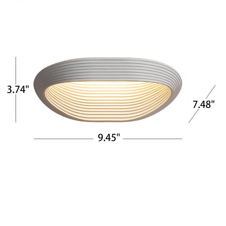 Aplique de pared LED acrílico minimalista nórdico 