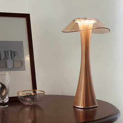 Creative Acrylic Umbrella USB Touch LED Decorative Table Lamp