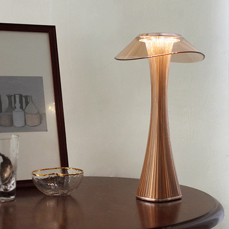 Creative Acrylic Umbrella USB Touch LED Decorative Table Lamp