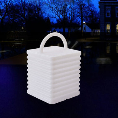 Kreative PE Square Tragbare Bunte Nachtlicht LED Dekorative Tischlampe 