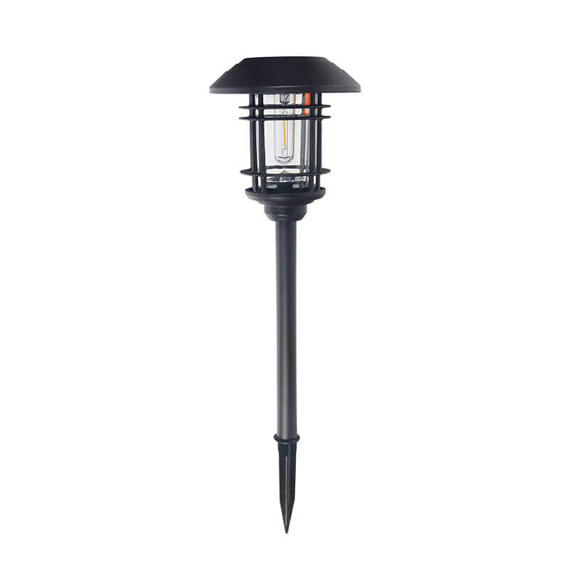 Modern Mid-century Solar Outdoor Waterproof Stainless Steel LED Outdoor Lawn Decorative Ground Plug Light