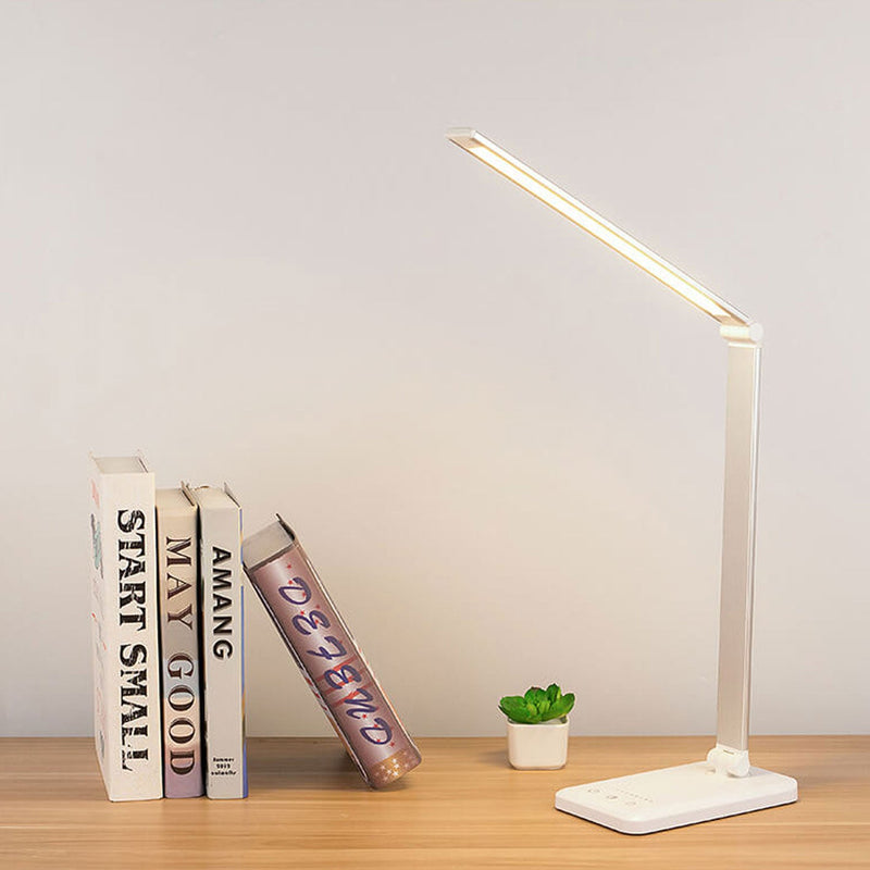Lampe de bureau LED tactile dimmable créative nordique pliable 