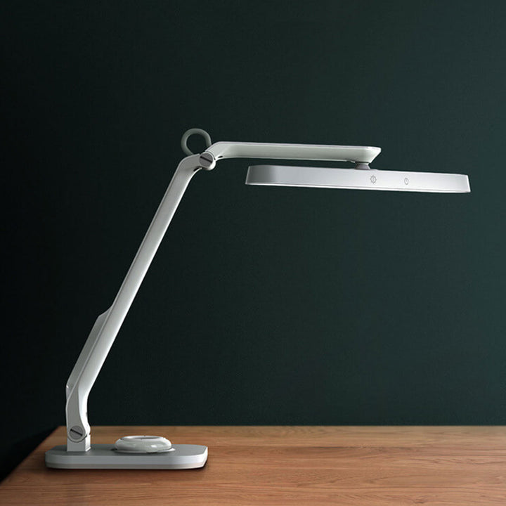 Lámpara de Escritorio LED de Protección Ocular Plegable de Carga Blanca Simple 