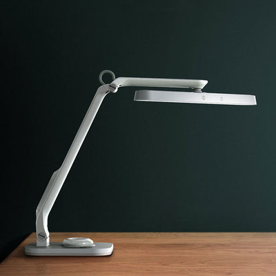 Simple White Charging Folding Eye Protection LED Desk Lamp