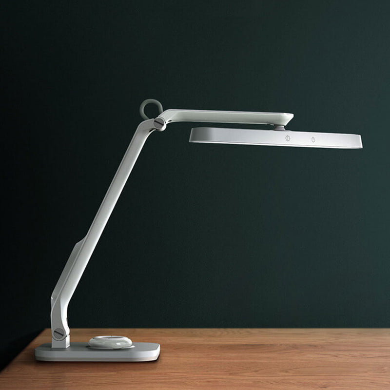 Simple White Charging Folding Eye Protection LED Desk Lamp