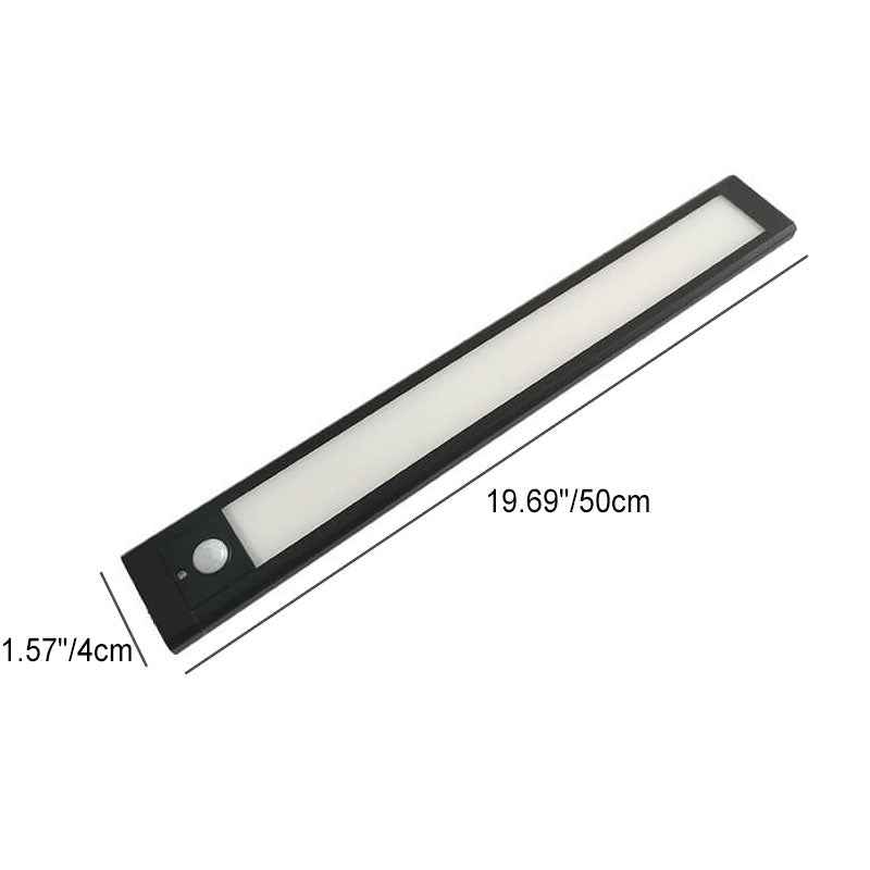 Modern Minimalist Linear PC Induction Night Light LED USB Wall Sconce Lamp