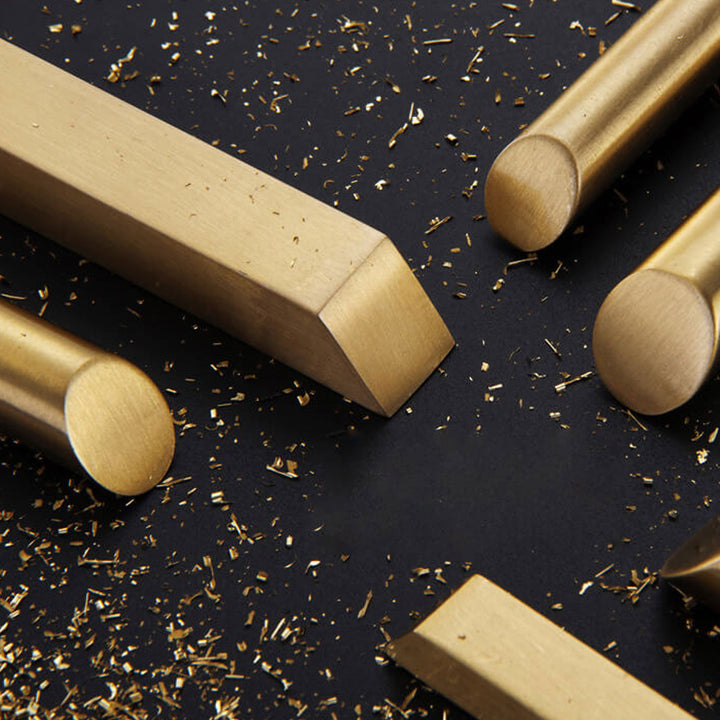 Lustre suspendu en cuivre et marbre Nordic Light Luxury à 1 lumière 