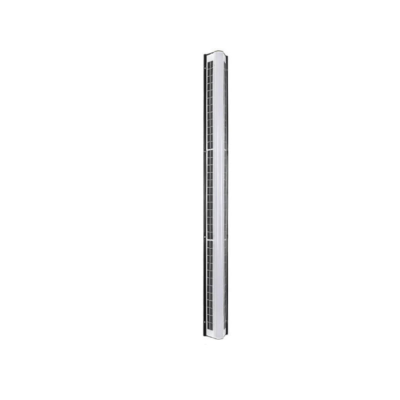 Lampe murale de jardin extérieure étanche moderne à LED solaire acrylique longue 