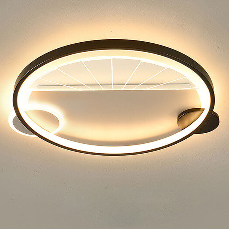 Moderne minimalistische kreative geometrische Spleißdesign LED-Deckenleuchte 