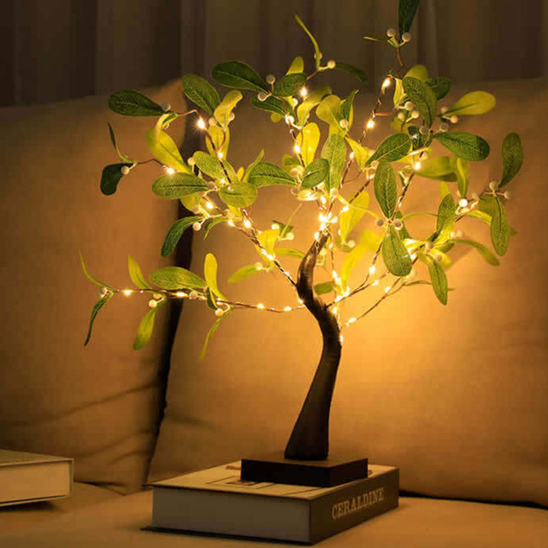 Lampe de table décorative à LED en forme d&