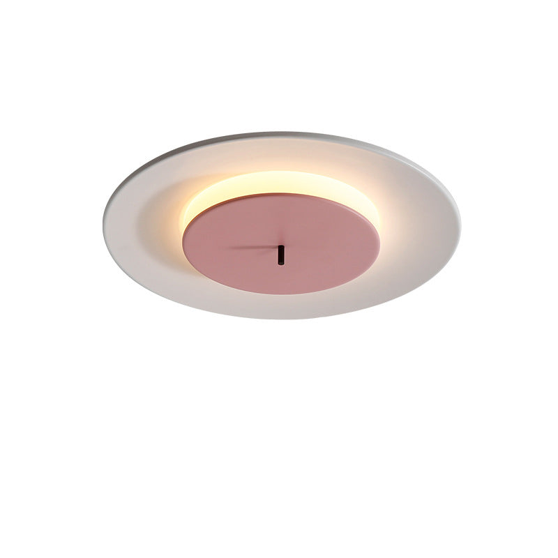 Nordic Round UFO Shape LED Flush Mount Ceiling Light