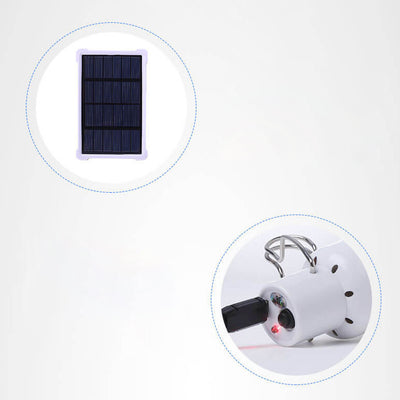Handliches Zelt-Notfall-Solar-USB-Lade-LED-Außenlicht 