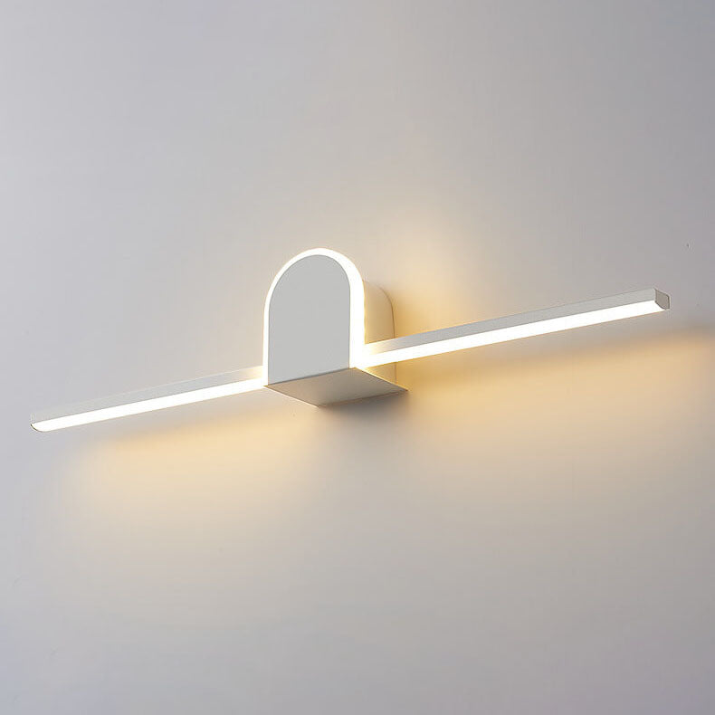 Modern Minimalist Long Geometric Vanity Light LED Wall Sconce Lamp