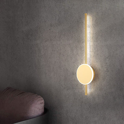 تصميم سيف طويل أكريليك حديث لمصباح حائط LED 