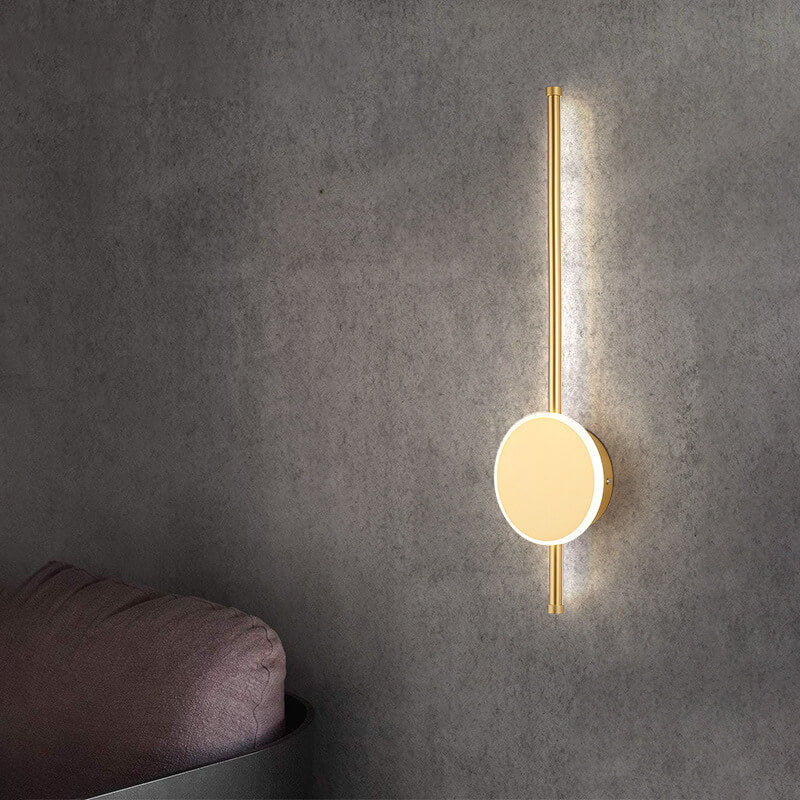 تصميم سيف طويل أكريليك حديث لمصباح حائط LED 