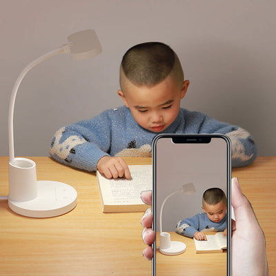 Lampe de Table à Intensité Variable Tactile avec Protection des Yeux Lumière Bleue Minimaliste Moderne 