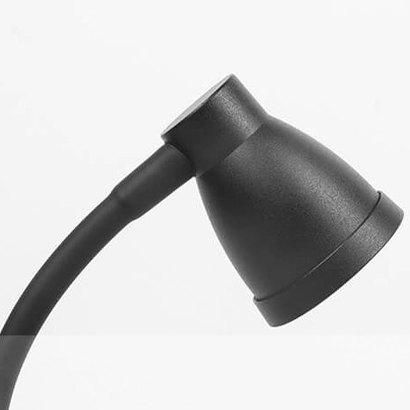 Moderne schwarze Metall-Typ-C LED tragbare Tischlampe 