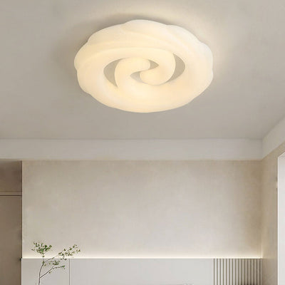 Nordic Minimalist Floral Hardware LED Deckeneinbauleuchte