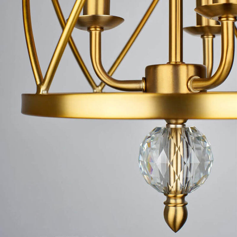 Lustre industriel à 3 lumières en forme de grille croisée en fer forgé 
