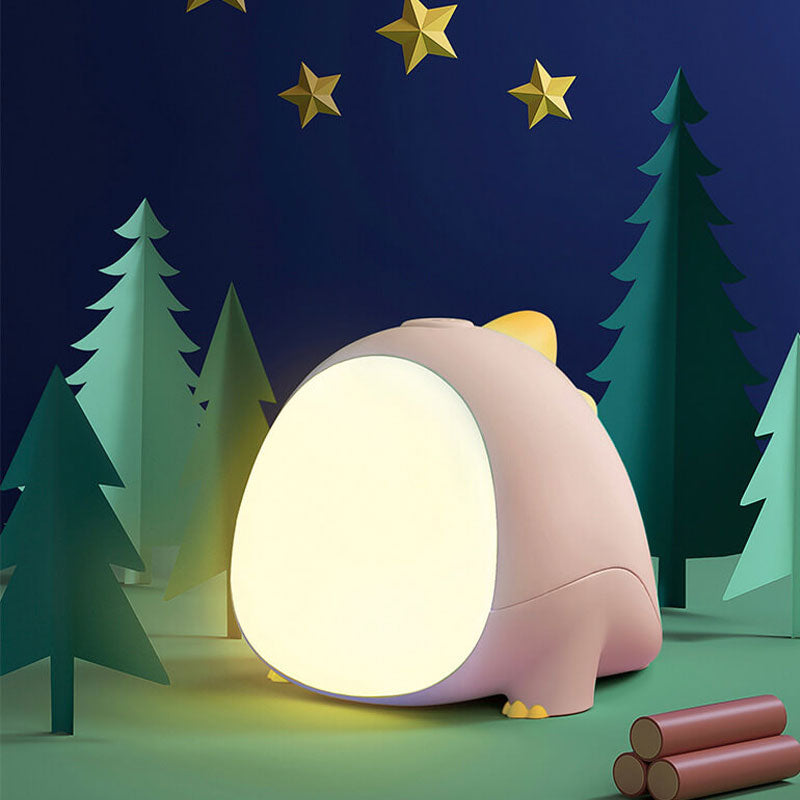 Lampe de table LED avec protection des yeux en forme de dinosaure cartoon enfantin 