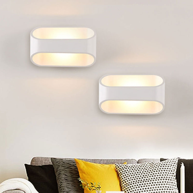 Nordic Simple Rectangle Design LED-Wandleuchte 