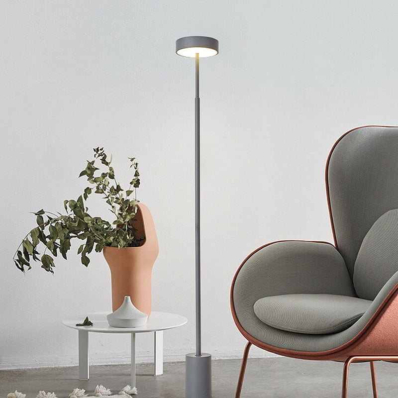 Nordic Minimalist Column LED Standing Floor Lamp