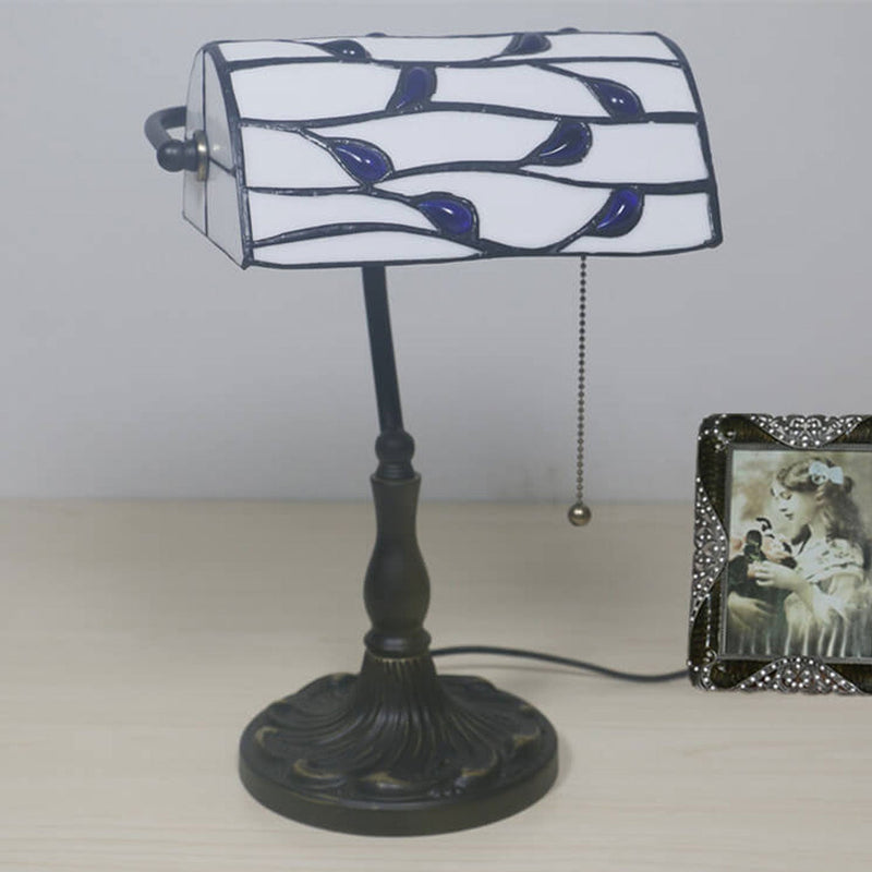 Vintage Tiffany Lucite Beads Design 1-Light Table Lamp