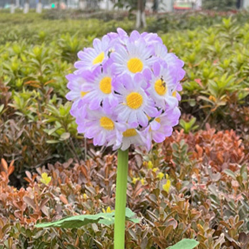 Solar-Löwenzahn-Blumen-Kugel-LED-Garten-Einsatz-Rasen-Landschaftslicht im Freien 