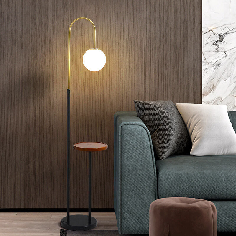 Industrielle Eisen Kreativ Regal 1-Licht Stehlampe 
