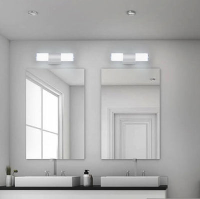 Modern Minimalist Cylinder LED Mirror Front Light Wall Sconce Lamps