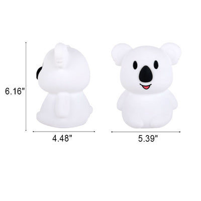 Creative Koala Silicone USB Pat LED Night Light Table Lamp
