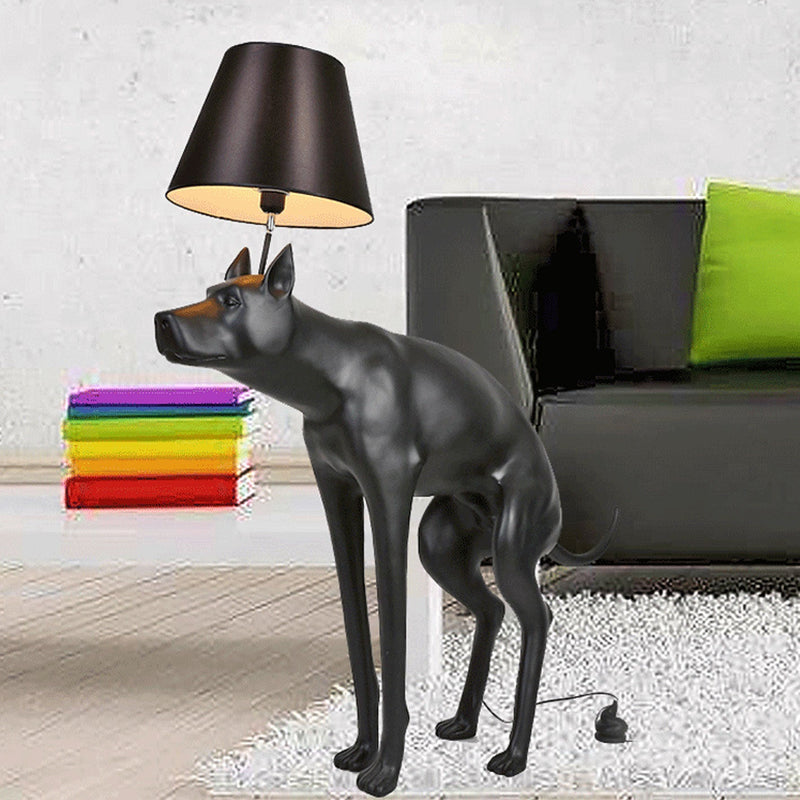 Modern Creative Dog Resin LED Table Lamp