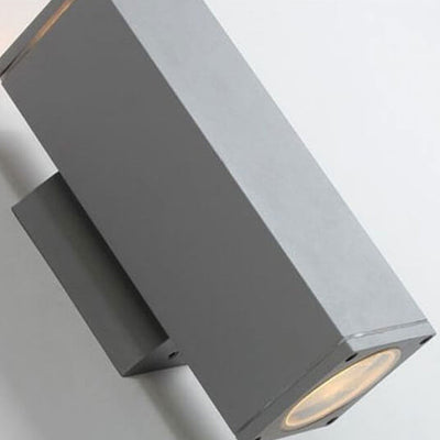 Modern Minimalist Square Column LED Luminous Outdoor Waterproof Wall Sconce Lamp