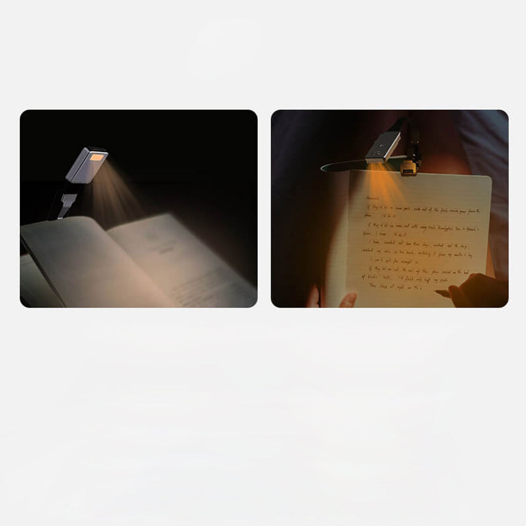 Mini Clip USB Charging LED Table Lamp Bookmark Light 