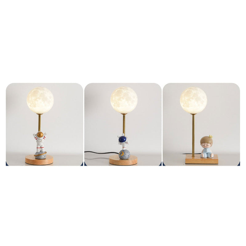 Lampe de table décorative à 1 lumière imprimée en 3D Nordic Creative 