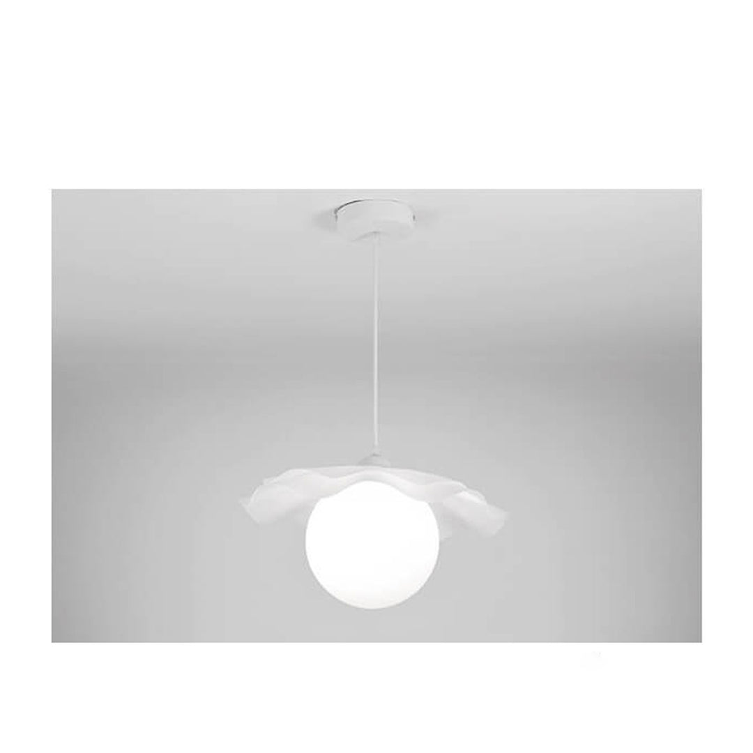 Lámpara colgante nórdica simple con forma de flor acrílica de 1 luz 