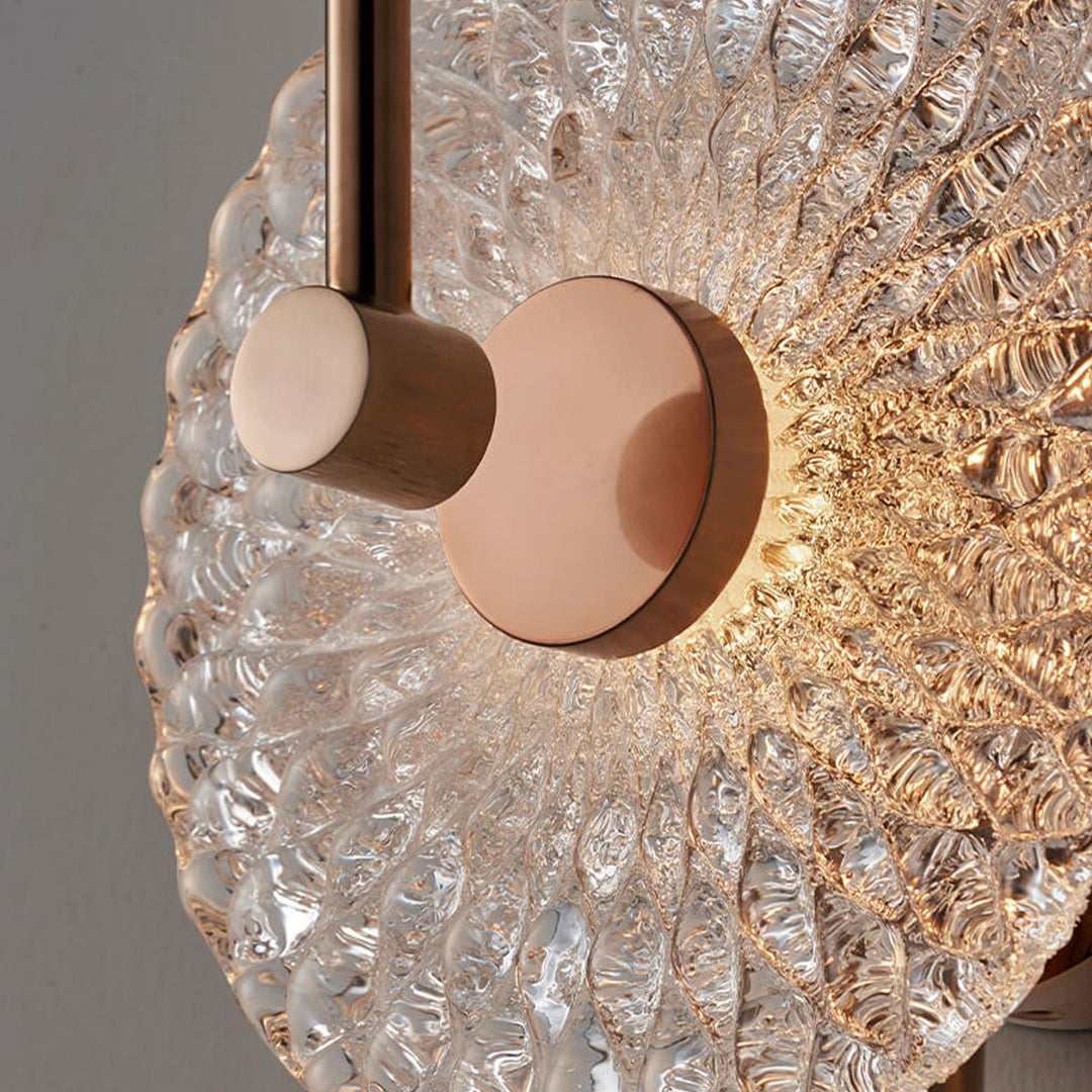 Modern Light Luxury Handmade Glass 1-Light Wall Sconce Lamp