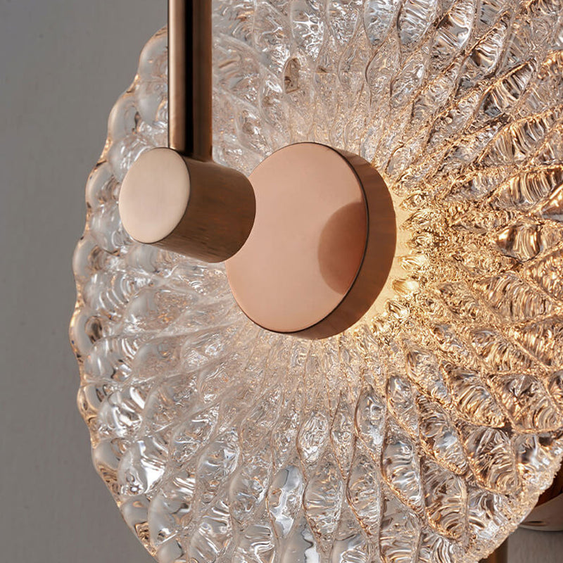 Modern Light Luxury Handmade Glass 1-Light Wall Sconce Lamp