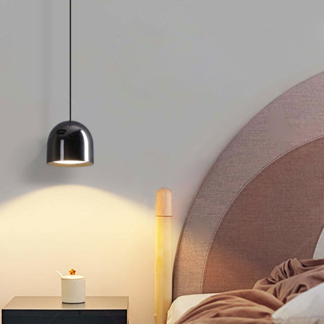 Lustre à LED suspendu simple en fil nordique 