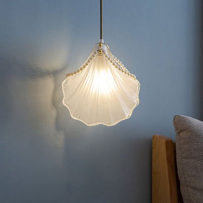 Creative Light Luxury Pearl Shell 1-Licht-Pendelleuchte