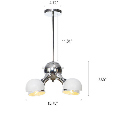 Industrial Vintage Round Dome 3/4/5 Light Island Light Chandelier