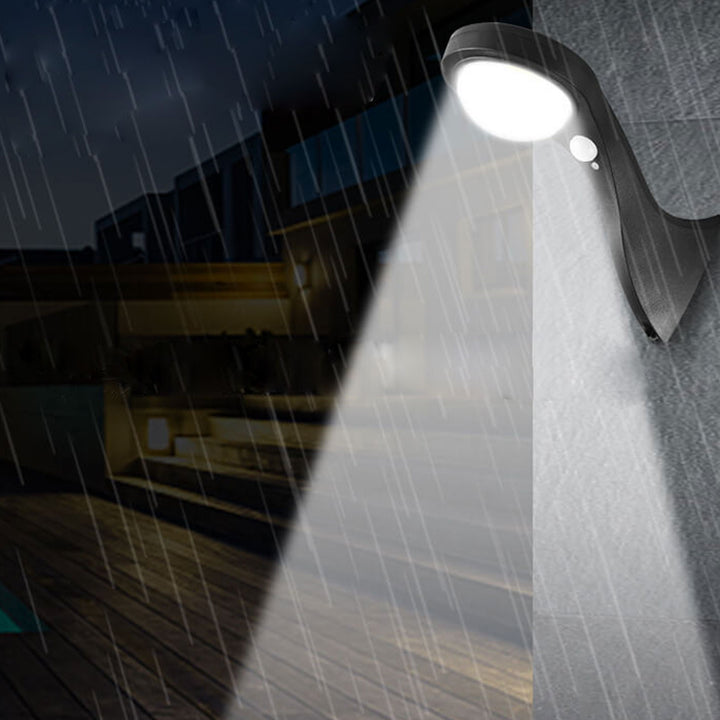 Solar Garden Body Induktionsbeleuchtung Wasserdicht COB Außenleuchte Wandleuchte Lampe 