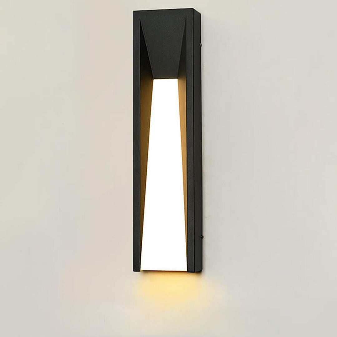 Waterproof Simple Strip Design LED Outdoor Wall Sconce Lamp
