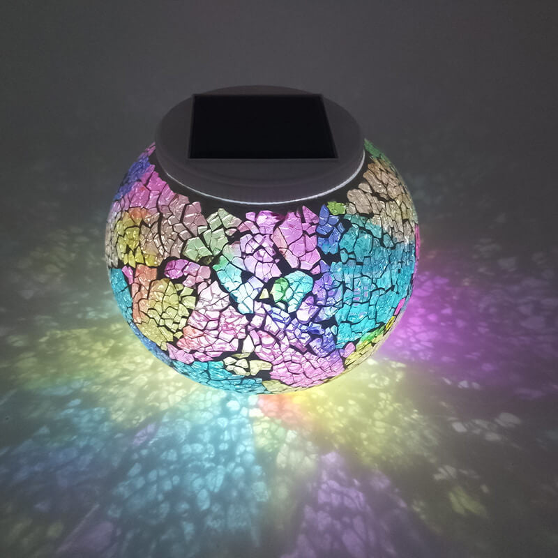 Solar Waterproof Mosaic Decorative LED Outdoor Decorative Light