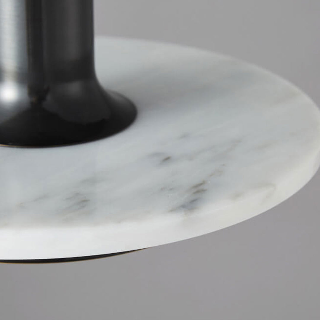 Lustre suspendu en cuivre et marbre Nordic Light Luxury à 1 lumière 