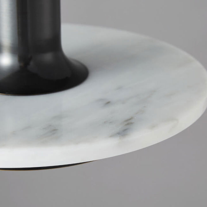 Lustre suspendu en cuivre et marbre Nordic Light Luxury à 1 lumière 