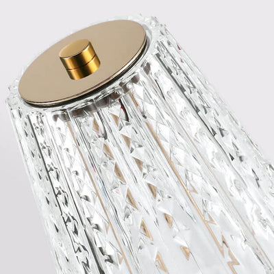 Lampe de Table LED de luxe en alliage d'aluminium, lumière nordique, chargeur USB, veilleuse 